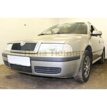 Защита радиатора Skoda Oktavia 2000-2011 black