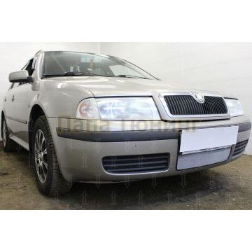 Защита радиатора Skoda Oktavia 2000-2011 chrome