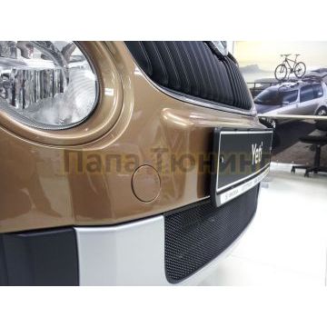 Защита радиатора Skoda Yeti 2009-2013 black