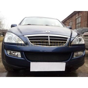 Защита радиатора Ssang Yong Kyron 2006- black