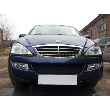 Защита радиатора Ssang Yong Kyron 2006- black