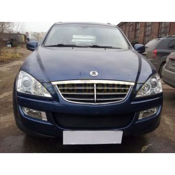 Защита радиатора Ssang Yong Kyron 2006- black