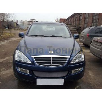 Защита радиатора Ssang Yong Kyron 2006- chrome