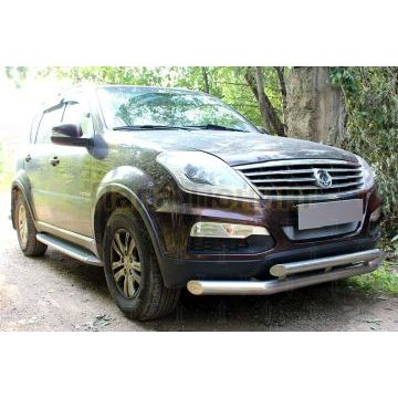 Защита радиатора Ssang Yong Rexton (III) 2012- chrome