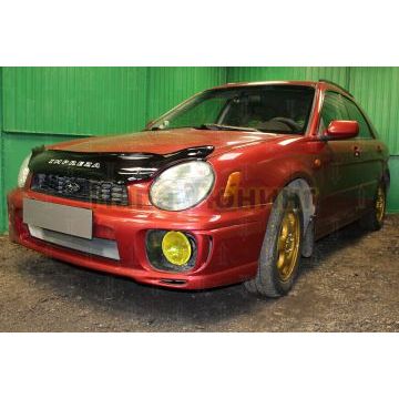 Защита радиатора Subaru Impreza II 2000-2002 chrome