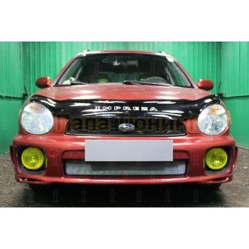 Защита радиатора Subaru Impreza II 2000-2002 chrome