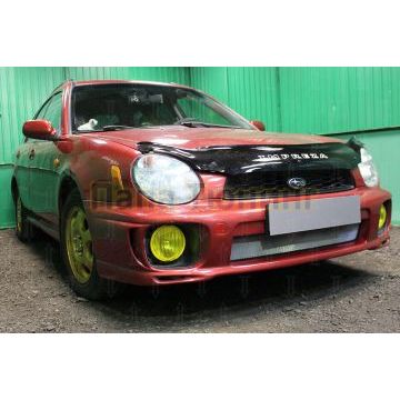 Защита радиатора Subaru Impreza II 2000-2002 chrome
