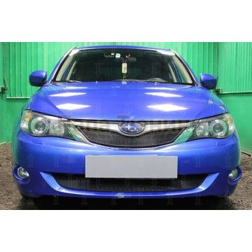 Защита радиатора Subaru Impreza III 2007-2011 black низ
