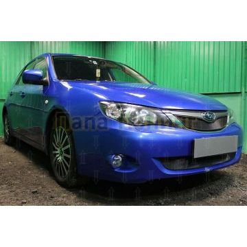 Защита радиатора Subaru Impreza III 2007-2011 black низ