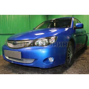 Защита радиатора Subaru Impreza III 2007-2011 chrome низ