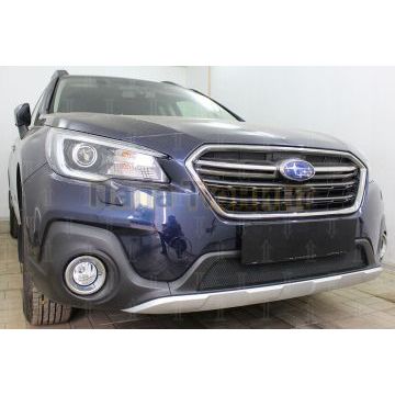 Защита радиатора Subaru Outback V рестайлинг 2017-2021 black