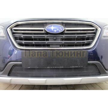 Защита радиатора Subaru Outback V рестайлинг 2017-2021 black