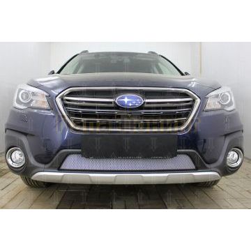 Защита радиатора Subaru Outback V рестайлинг 2017-2021 chrome