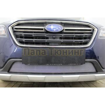 Защита радиатора Subaru Outback V рестайлинг 2017-2021 chrome