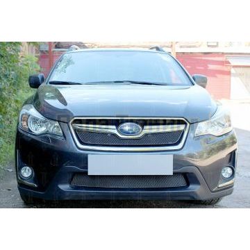 Защита радиатора Subaru XV (рестайлинг) 2016-2017 black низ
