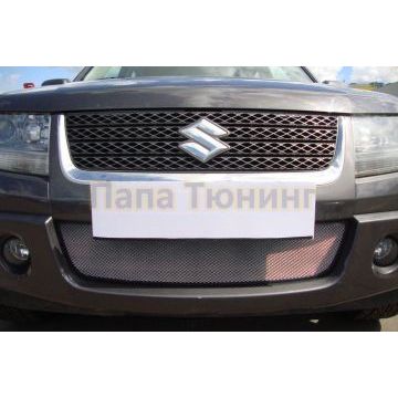 Защита радиатора Suzuki Grand Vitara 2008-2012 chrome