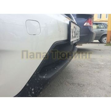 Защита радиатора Subaru XV 2012-2016 black