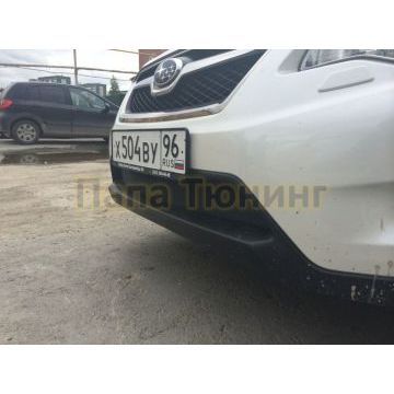 Защита радиатора Subaru XV 2012-2016 black
