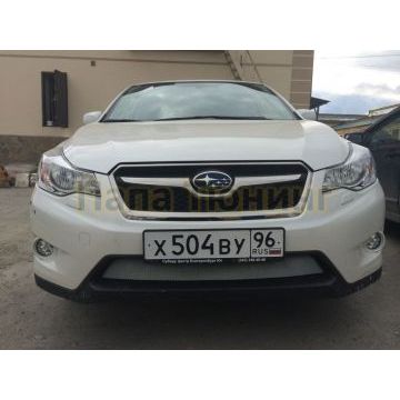 Защита радиатора Subaru XV 2012-2016 chrome