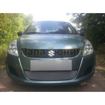 Защита радиатора Suzuki Swift 2010-2013 chrome