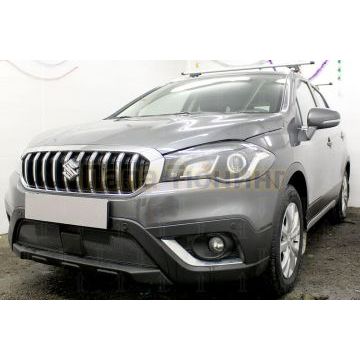 Защита радиатора Suzuki SX4 (II S-Cross) 2016- black
