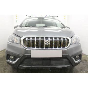 Защита радиатора Suzuki SX4 (II S-Cross) 2016- black