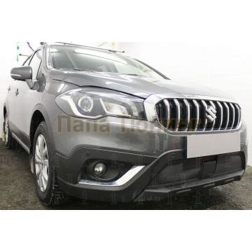 Защита радиатора Suzuki SX4 (II S-Cross) 2016- black