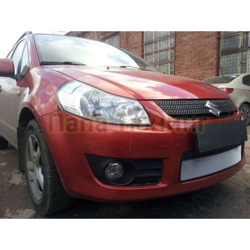 Защита радиатора Suzuki SX4 hb 2006-2007 (венгерская сборка) chrome