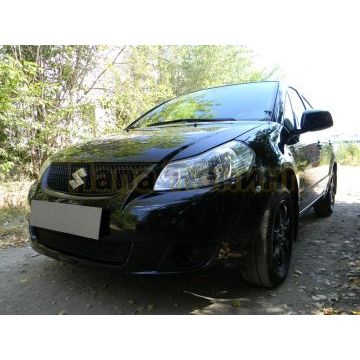 Защита радиатора Suzuki SX4 sedan 2007-2011 black