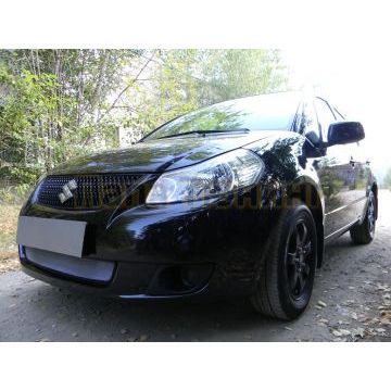Защита радиатора Suzuki SX4 sedan 2007-2011 chrome