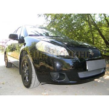 Защита радиатора Suzuki SX4 sedan 2007-2011 chrome