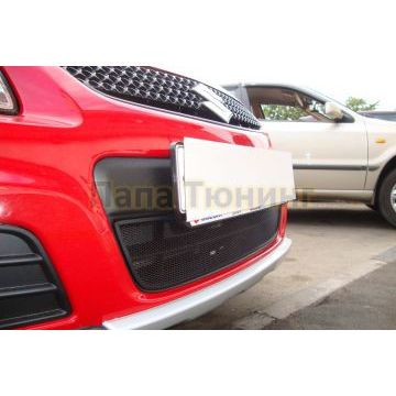 Защита радиатора Suzuki SX4 hb 2009-2014 рестайлинг black