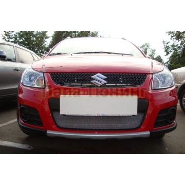 Защита радиатора Suzuki SX4 hb 2009-2014 рестайлинг chrome
