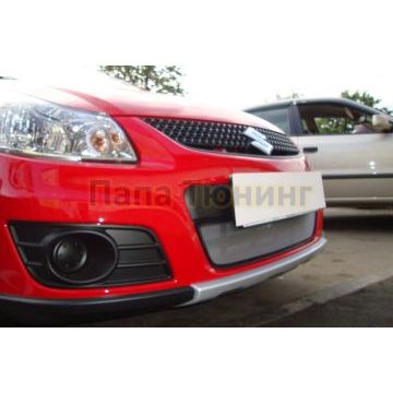 Защита радиатора Suzuki SX4 hb 2009-2014 рестайлинг chrome