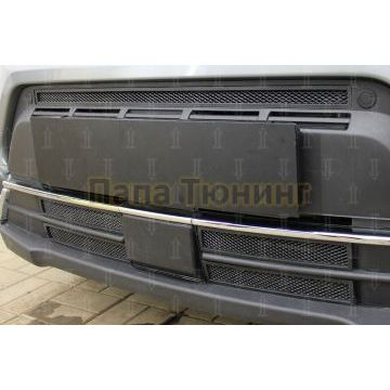 Защита радиатора Suzuki Vitara 2018- black верх