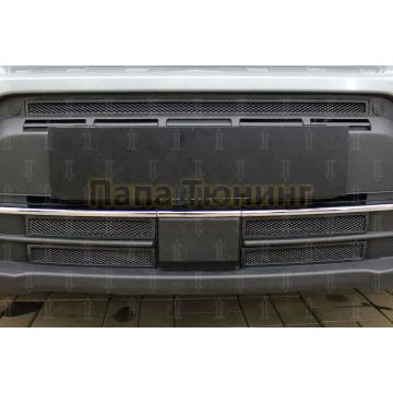 Защита радиатора Suzuki Vitara 2018- black верх