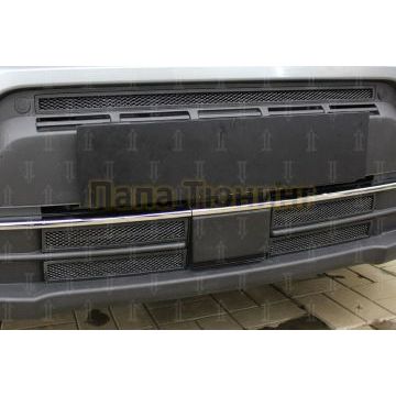 Защита радиатора Suzuki Vitara 2018- black верх