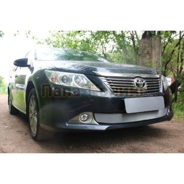 Защита радиатора Toyota Camry XV50 2011-2014 chrome
