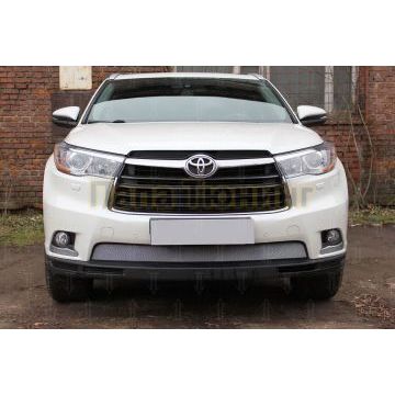 Защита радиатора Toyota HIGHLANDER U50 2013-2016 chrome низ