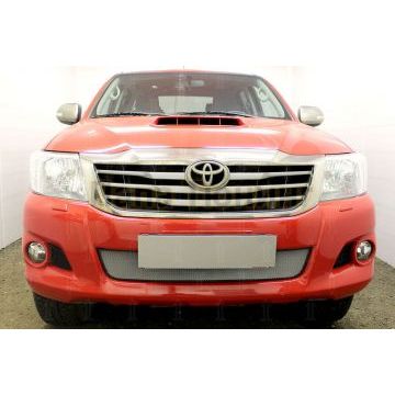 Защита радиатора Toyota Hilux 2011-2015 chrome