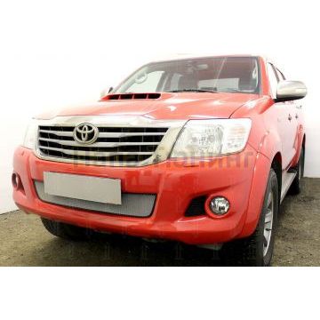 Защита радиатора Toyota Hilux 2011-2015 chrome