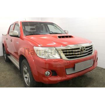 Защита радиатора Toyota Hilux 2011-2015 chrome