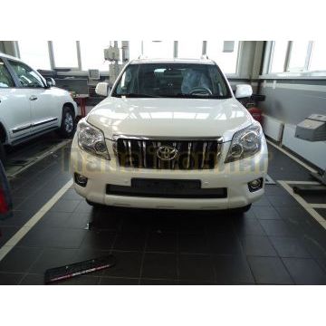 Защита радиатора Toyota LC Prado 150 2009-2014 chrome