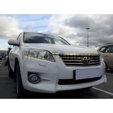 Защита радиатора Toyota RAV4 2010-2013 black