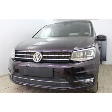 Защита радиатора Volkswagen Touran 2011- / Volkswagen Caddy 2010-2015 black