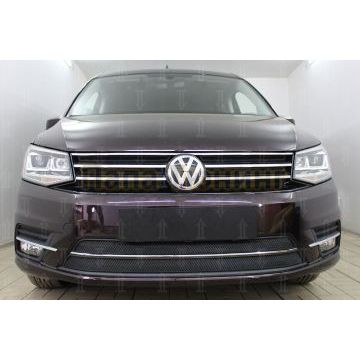 Защита радиатора Volkswagen Touran 2011- / Volkswagen Caddy 2010-2015 black
