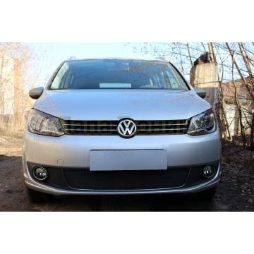 Защита радиатора Volkswagen Touran 2011- / Volkswagen Caddy 2010-2015 black