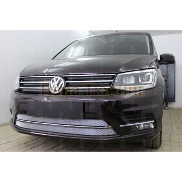 Защита радиатора Volkswagen Touran 2011- / Volkswagen Caddy 2010-2015 chrome