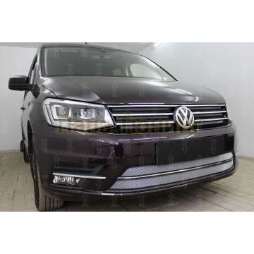 Защита радиатора Volkswagen Touran 2011- / Volkswagen Caddy 2010-2015 chrome