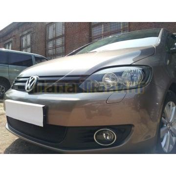 Защита радиатора Volkswagen Golf Plus 2009- black